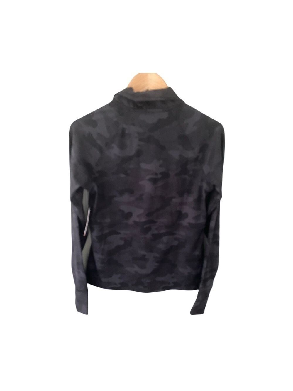 Jockey Full Zip Active Yoga Jacket Camo Black NWT Size S - Picture 4 of 10